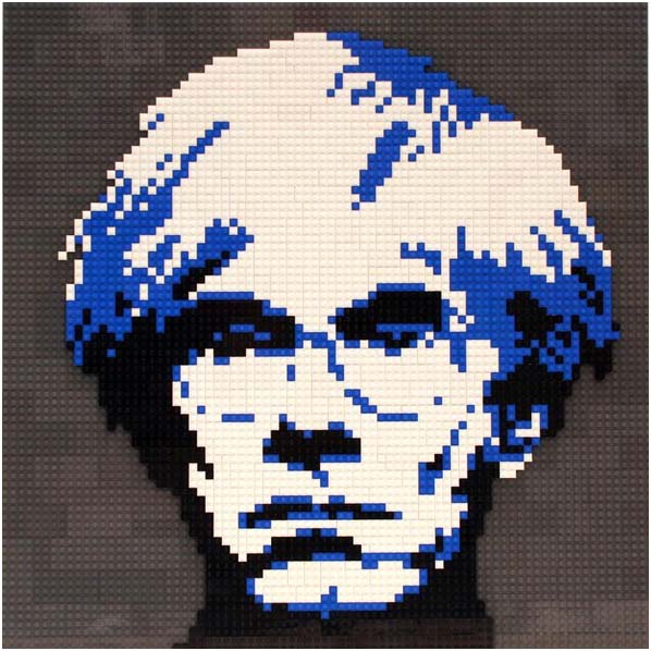 Andy Warhol Nathan Sawaya